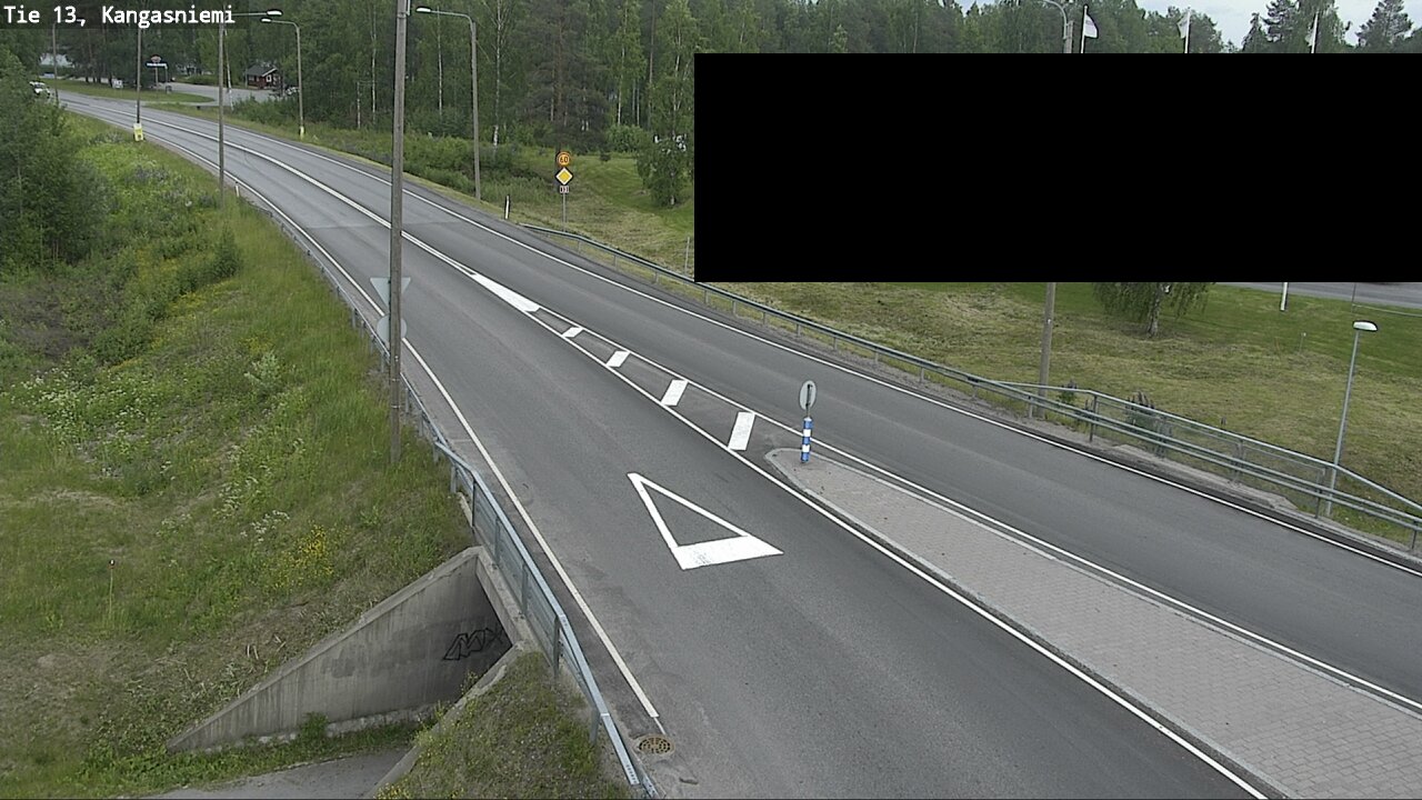 Kelikamerat Kuva Tie 13 Kangasniemi, Kangasniemi, Etelä-Savo