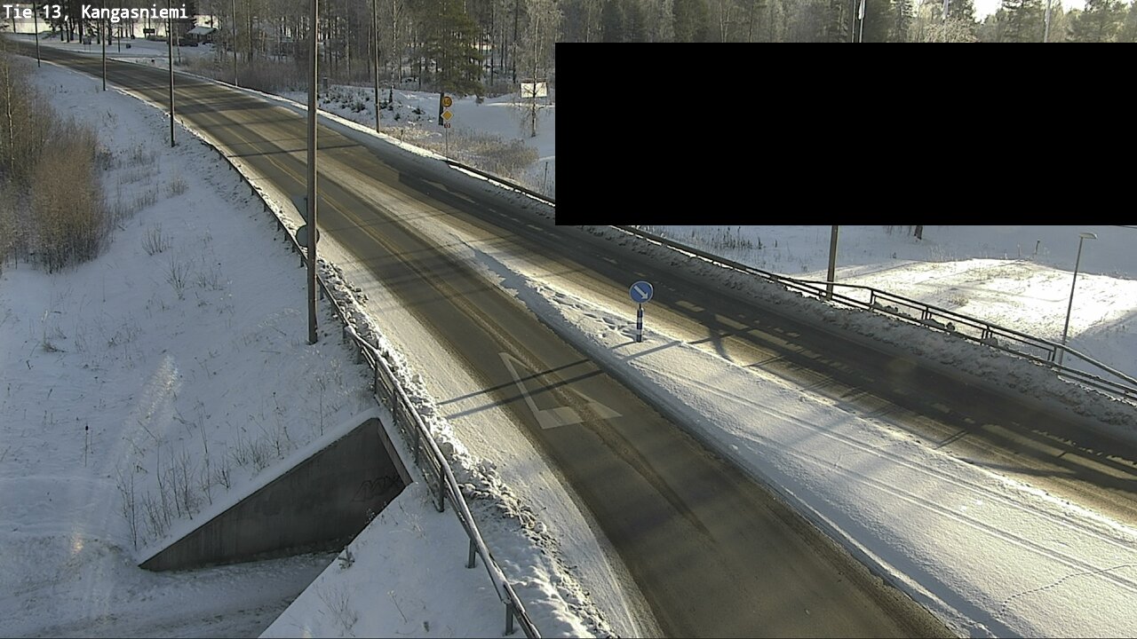 Weather Camera Image Väg 13 Kangasniemi, Kangasniemi, Etelä-Savo