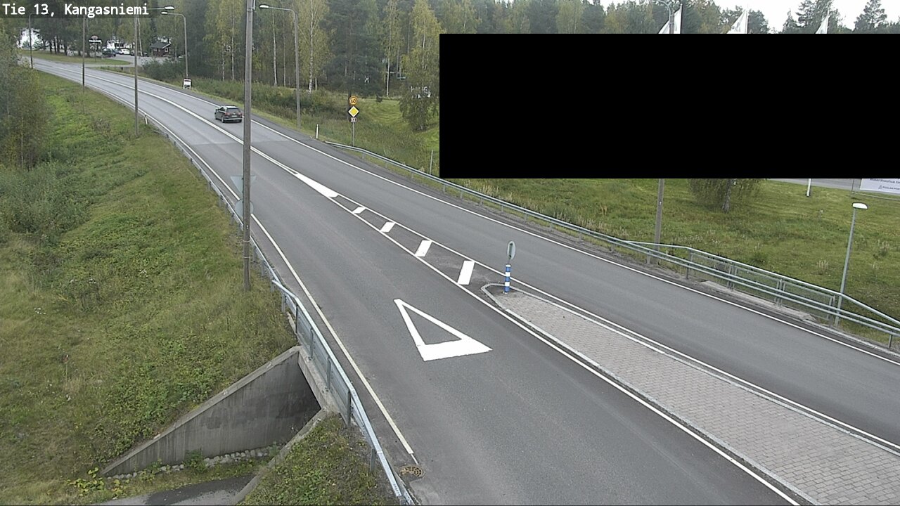Weather Camera Image Road 13 Kangasniemi, Kangasniemi, Etelä-Savo