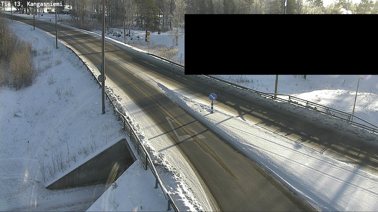 Weather Camera Image Väg 13 Kangasniemi, Kangasniemi, Etelä-Savo