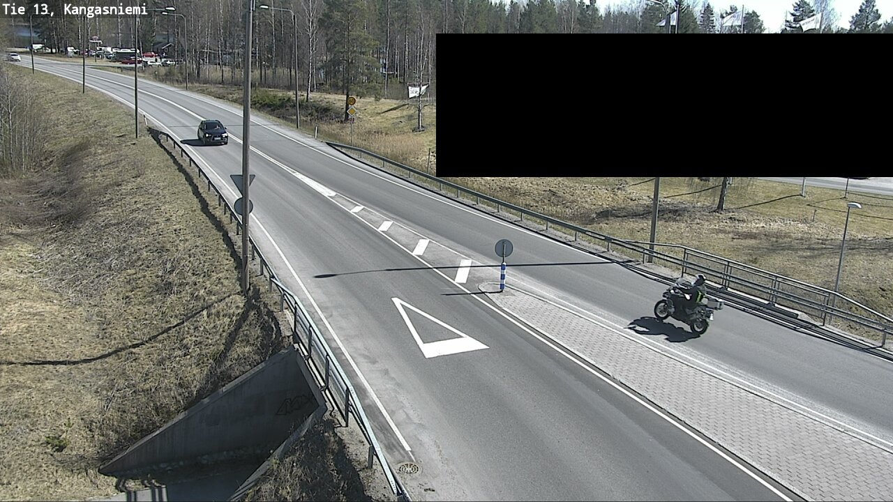 Weather Camera Image Väg 13 Kangasniemi, Kangasniemi, Etelä-Savo