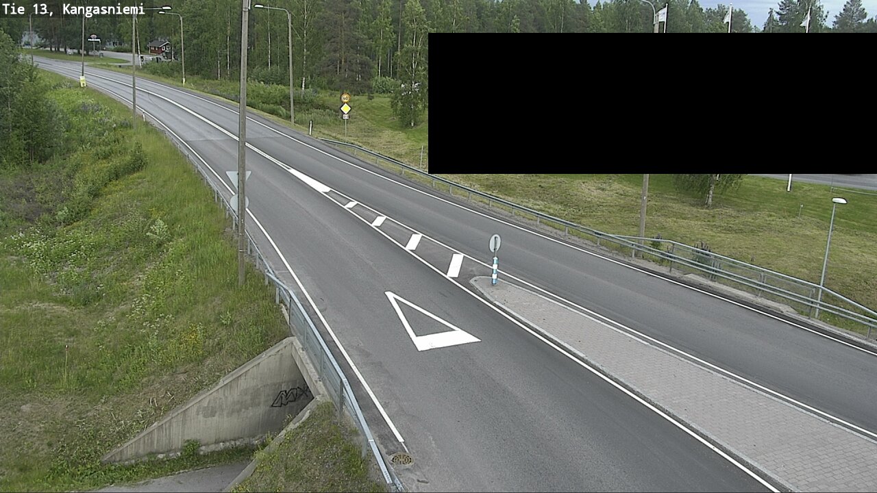 Kelikamerat Kuva Tie 13 Kangasniemi, Kangasniemi, Etelä-Savo
