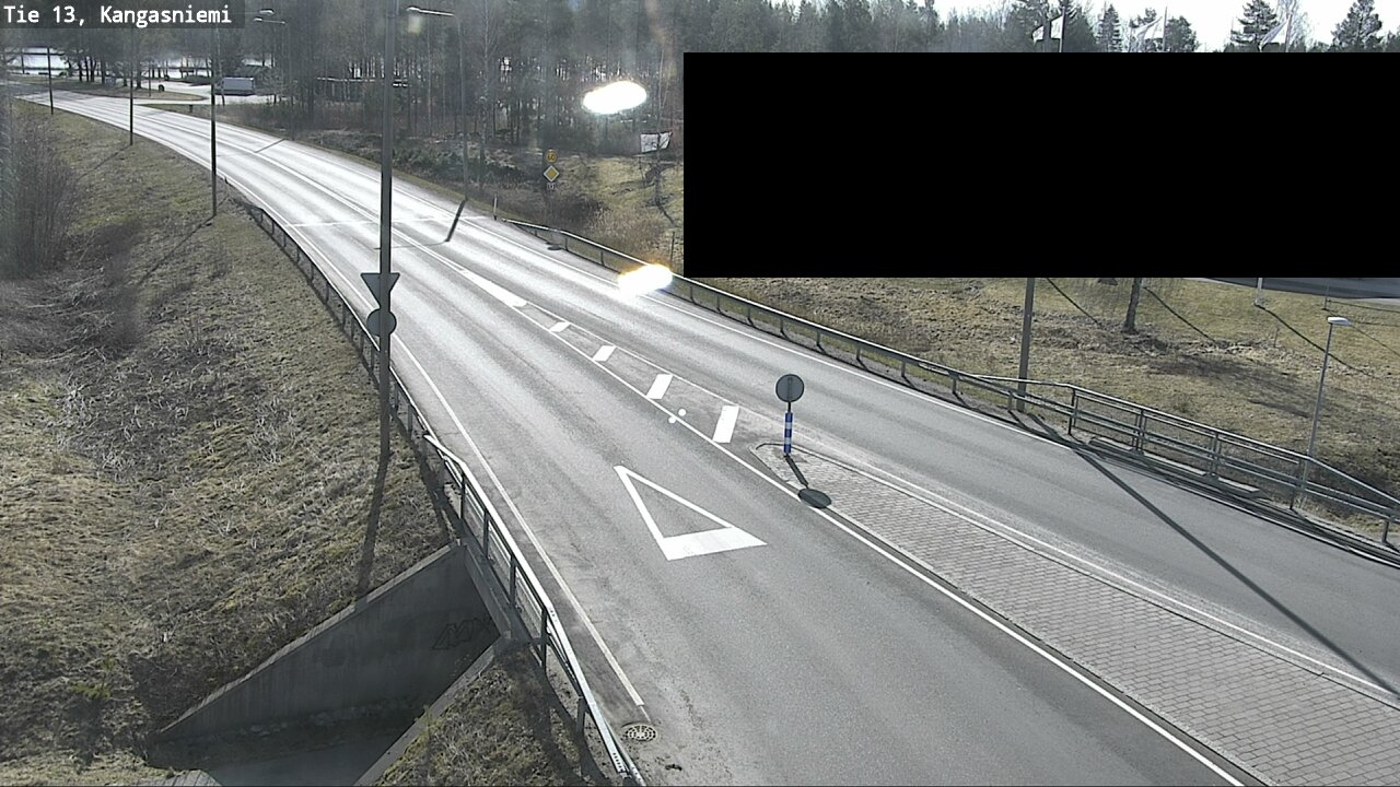 Weather Camera Image Väg 13 Kangasniemi, Kangasniemi, Etelä-Savo