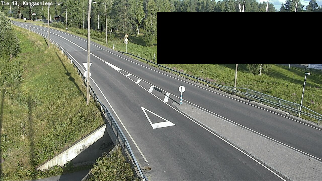 Kelikamerat Kuva Tie 13 Kangasniemi, Kangasniemi, Etelä-Savo