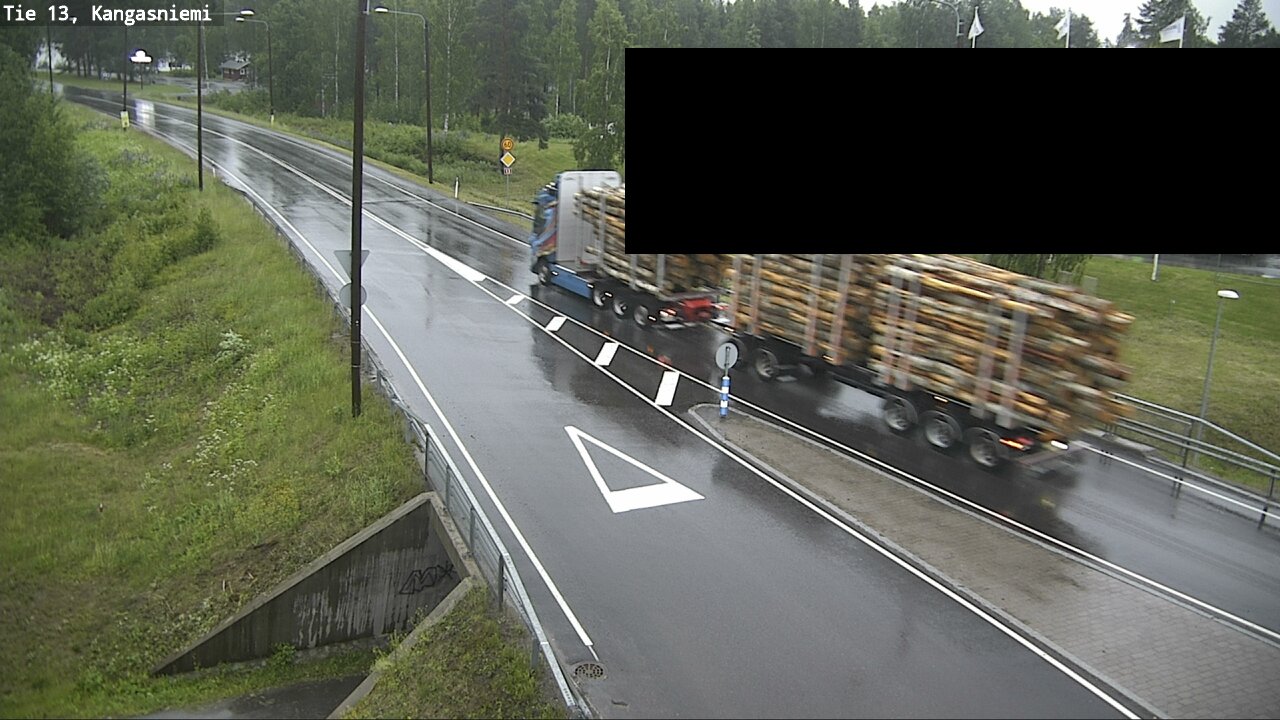 Kelikamerat Kuva Tie 13 Kangasniemi, Kangasniemi, Etelä-Savo