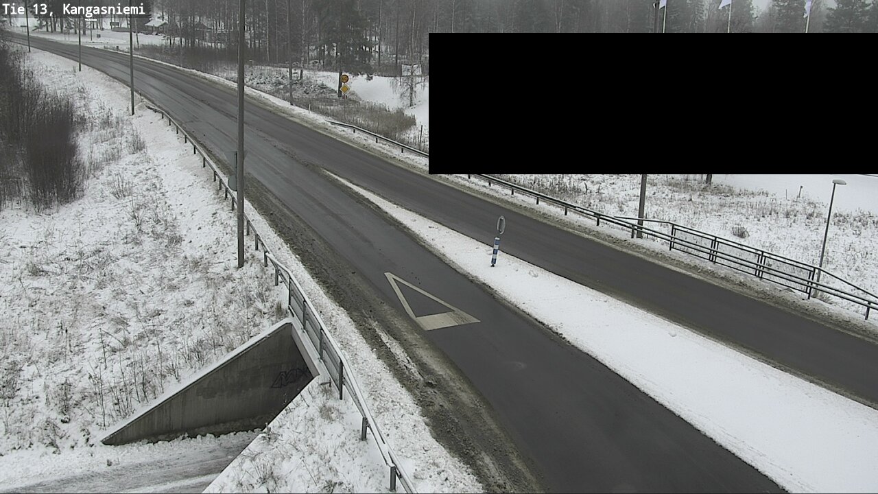 Weather Camera Image Väg 13 Kangasniemi, Kangasniemi, Etelä-Savo