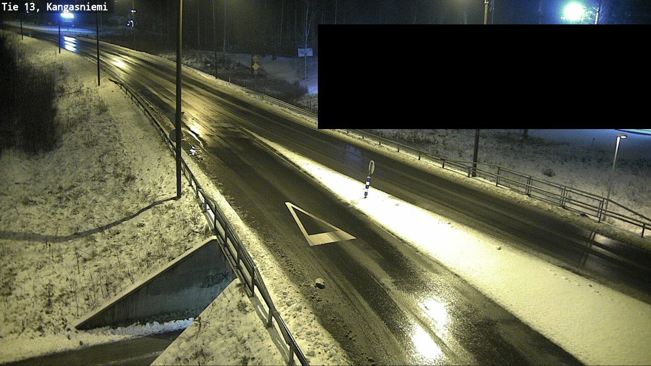 Weather Camera Image Väg 13 Kangasniemi, Kangasniemi, Etelä-Savo