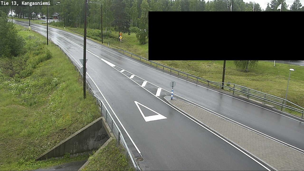 Weather Camera Image Väg 13 Kangasniemi, Kangasniemi, Etelä-Savo