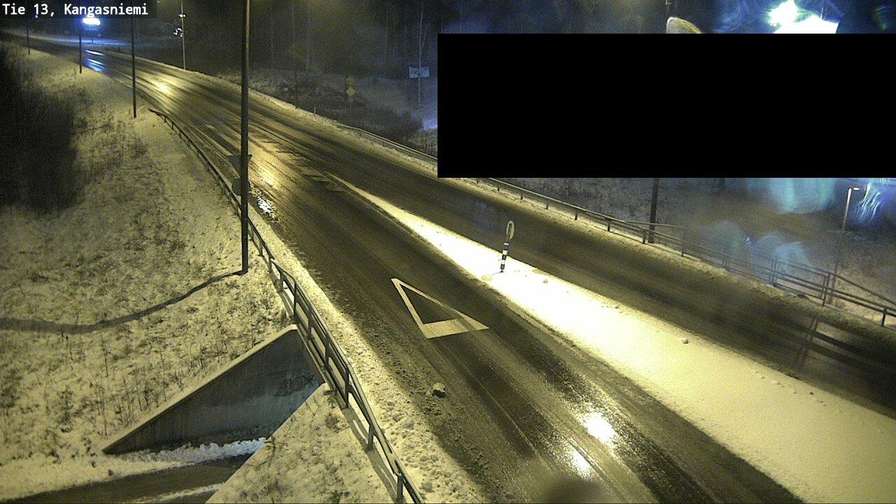 Weather Camera Image Väg 13 Kangasniemi, Kangasniemi, Etelä-Savo