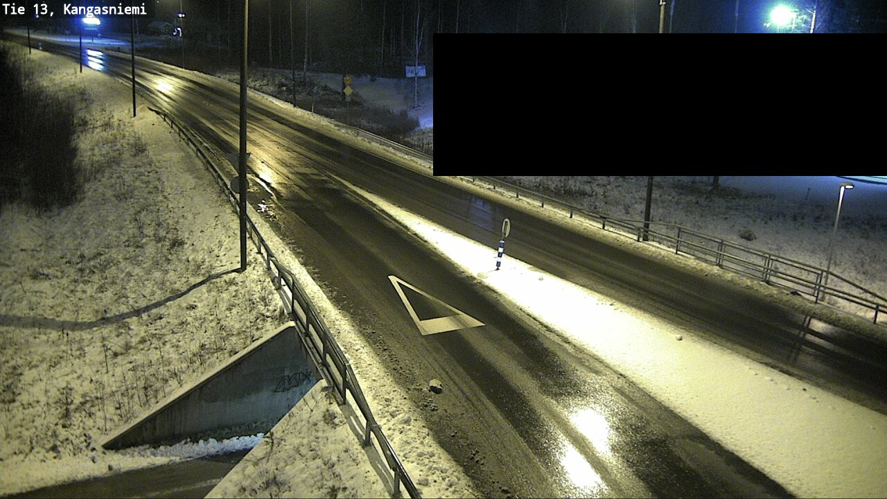 Weather Camera Image Väg 13 Kangasniemi, Kangasniemi, Etelä-Savo