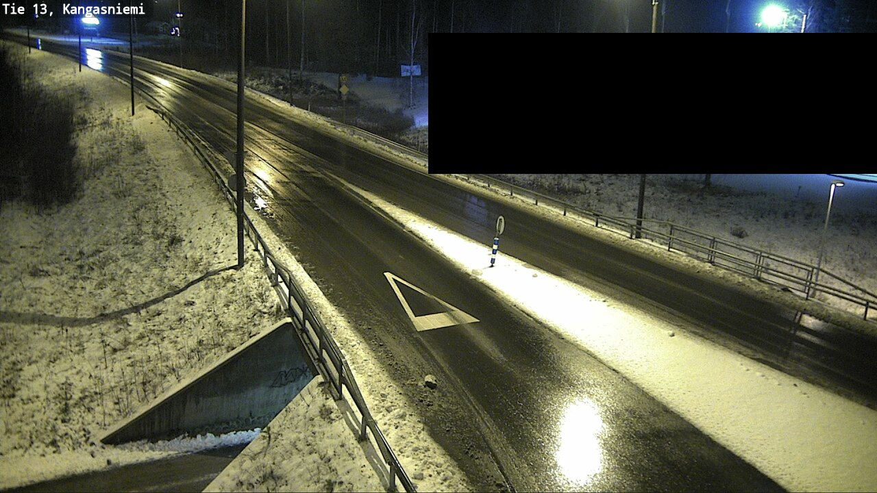 Weather Camera Image Väg 13 Kangasniemi, Kangasniemi, Etelä-Savo