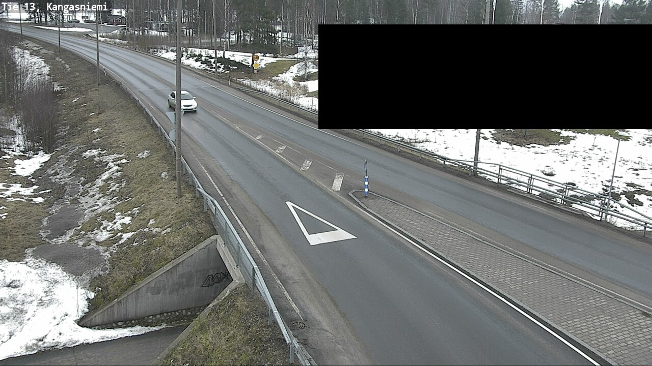 Kelikamerat Kuva Tie 13 Kangasniemi, Kangasniemi, Etelä-Savo