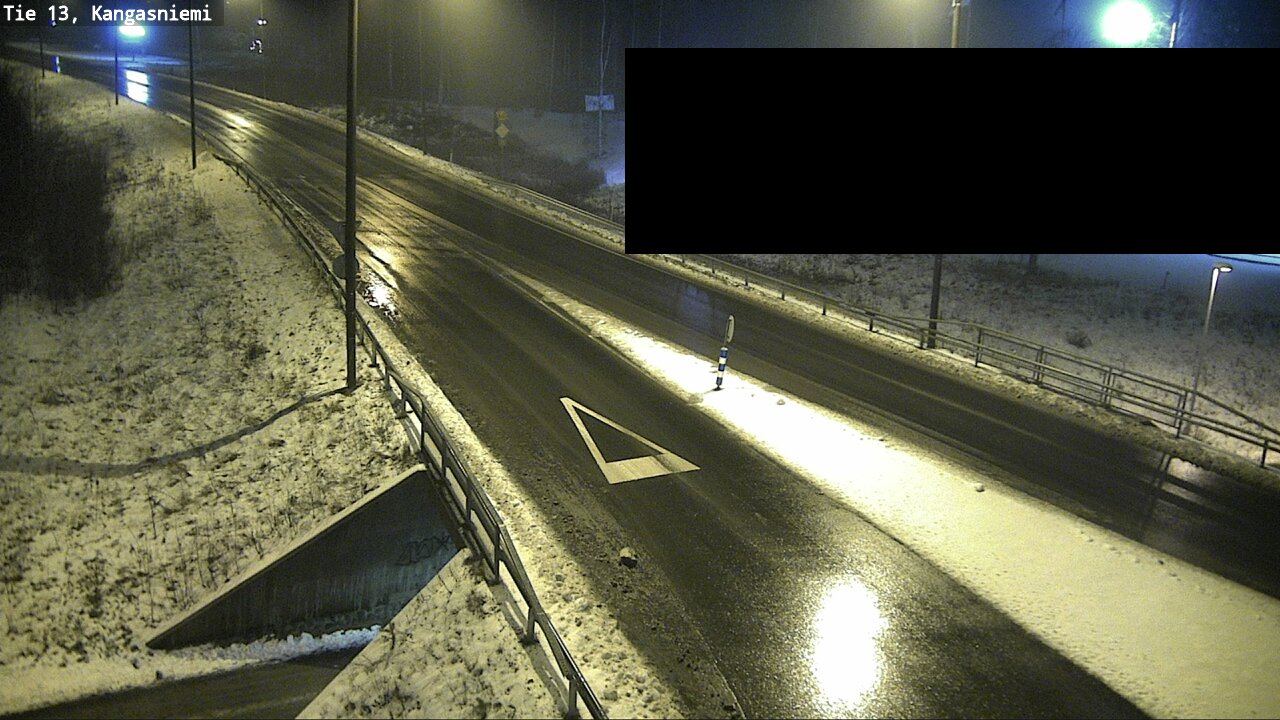 Weather Camera Image Väg 13 Kangasniemi, Kangasniemi, Etelä-Savo