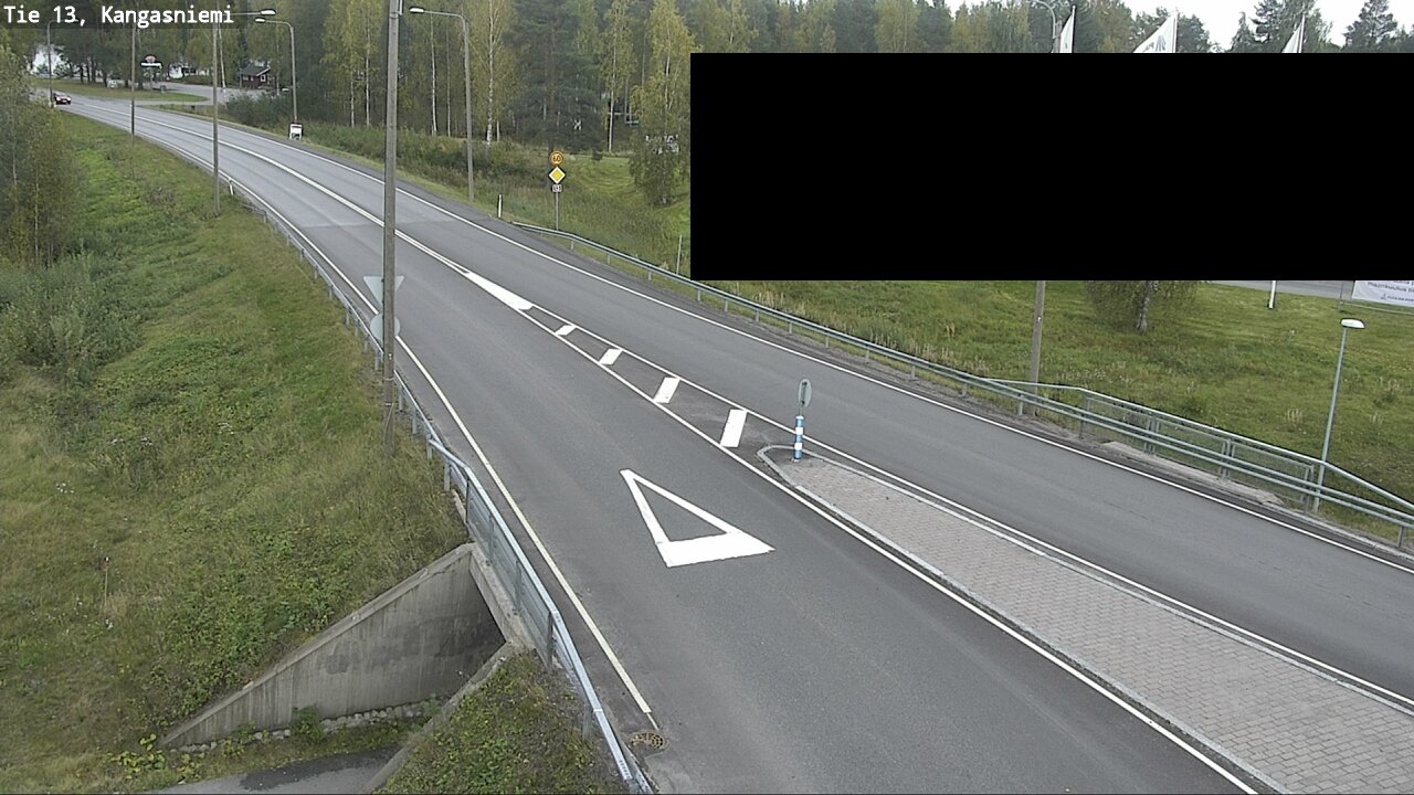 Weather Camera Image Road 13 Kangasniemi, Kangasniemi, Etelä-Savo