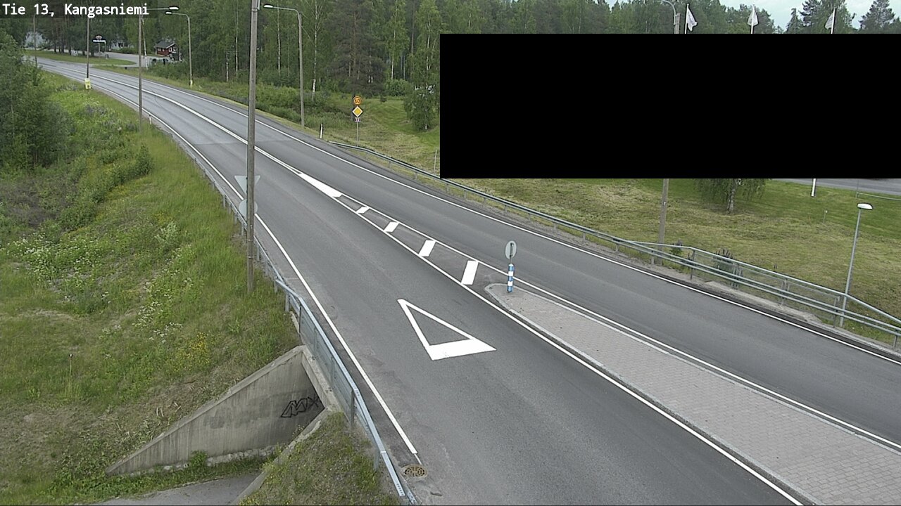 Kelikamerat Kuva Tie 13 Kangasniemi, Kangasniemi, Etelä-Savo