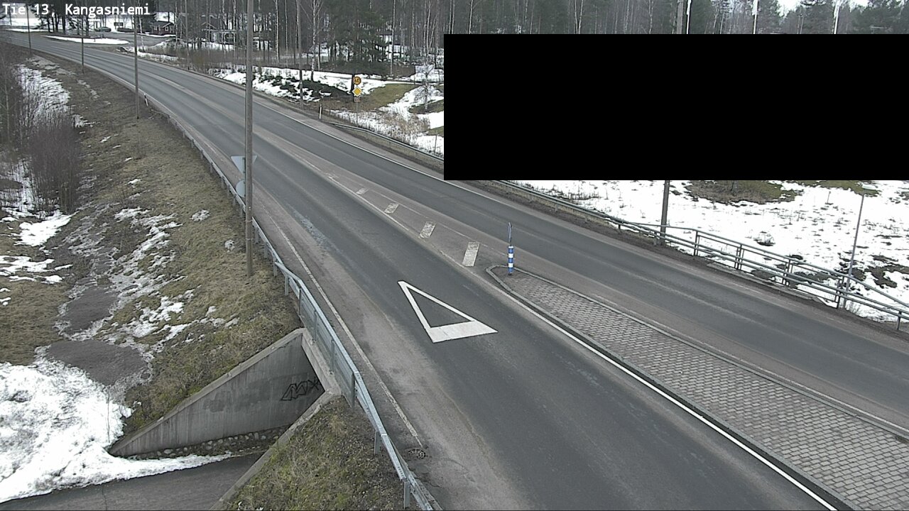 Kelikamerat Kuva Tie 13 Kangasniemi, Kangasniemi, Etelä-Savo