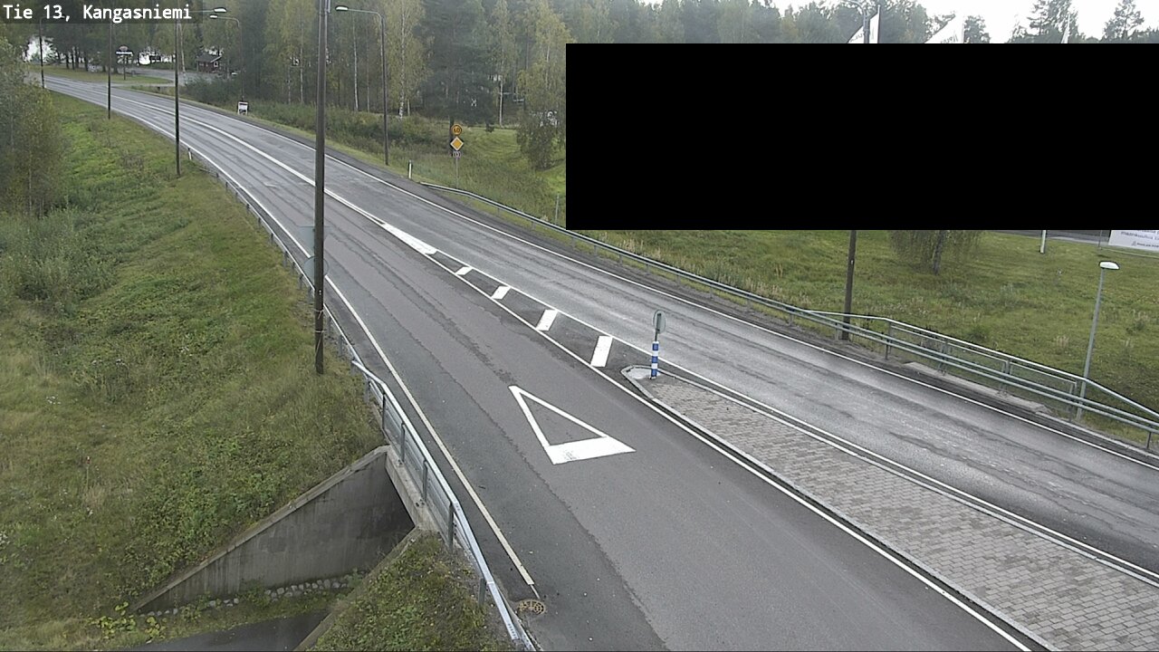Weather Camera Image Road 13 Kangasniemi, Kangasniemi, Etelä-Savo