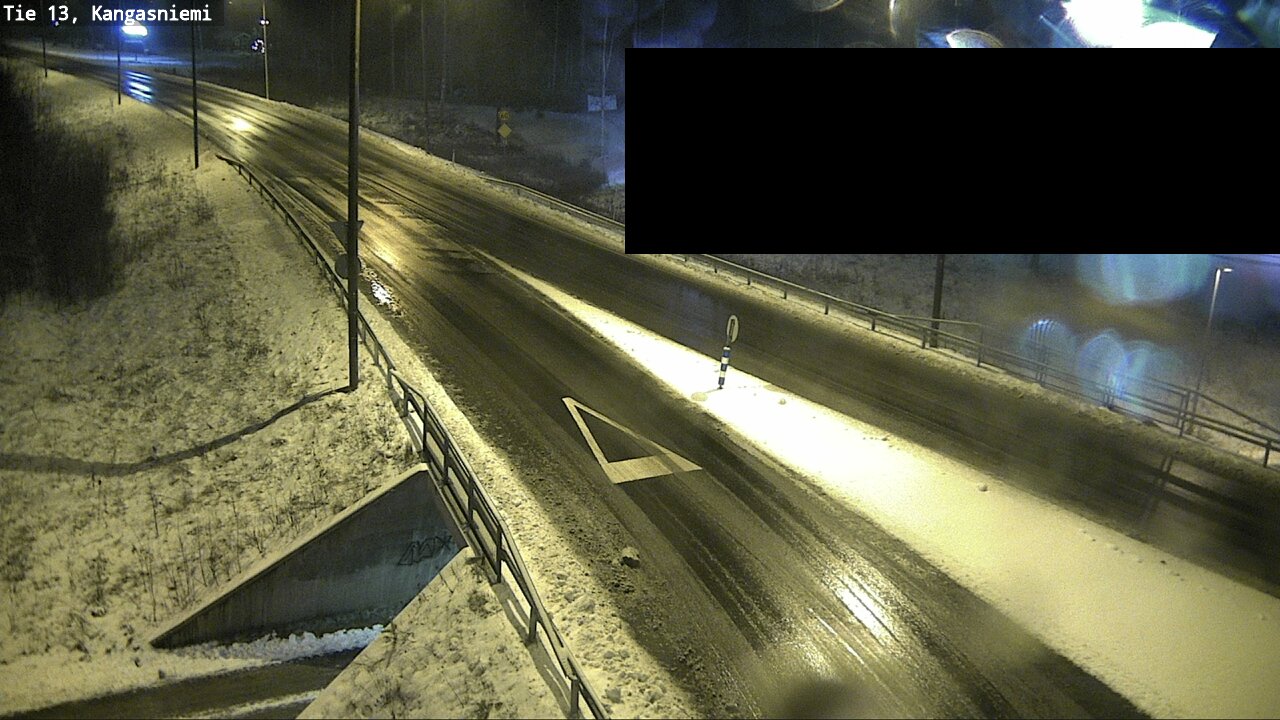 Weather Camera Image Väg 13 Kangasniemi, Kangasniemi, Etelä-Savo