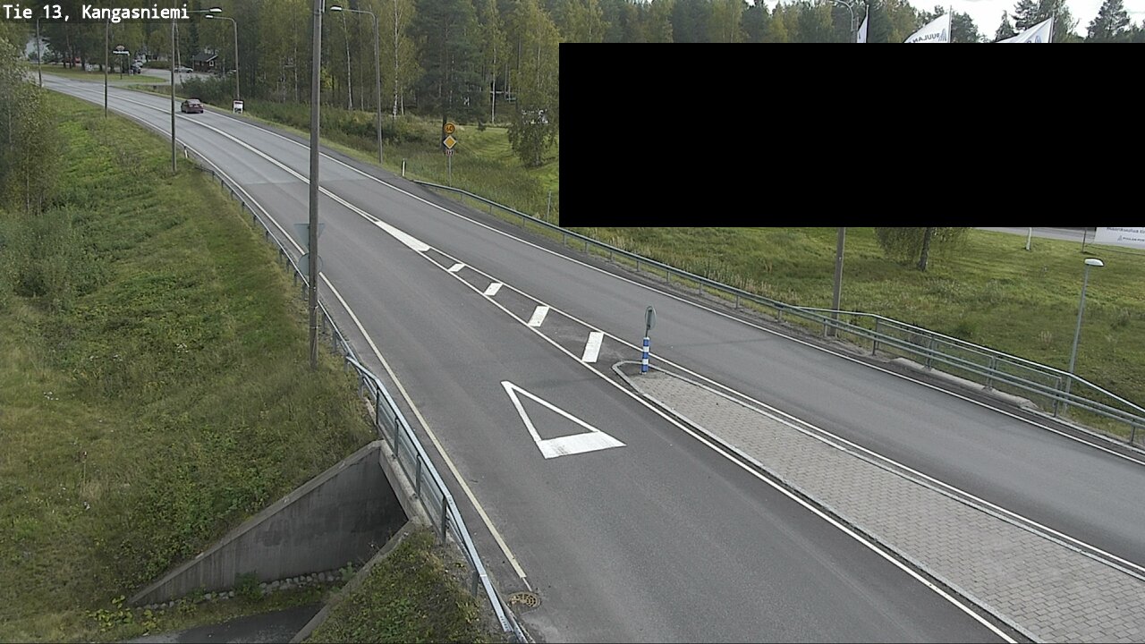 Weather Camera Image Road 13 Kangasniemi, Kangasniemi, Etelä-Savo