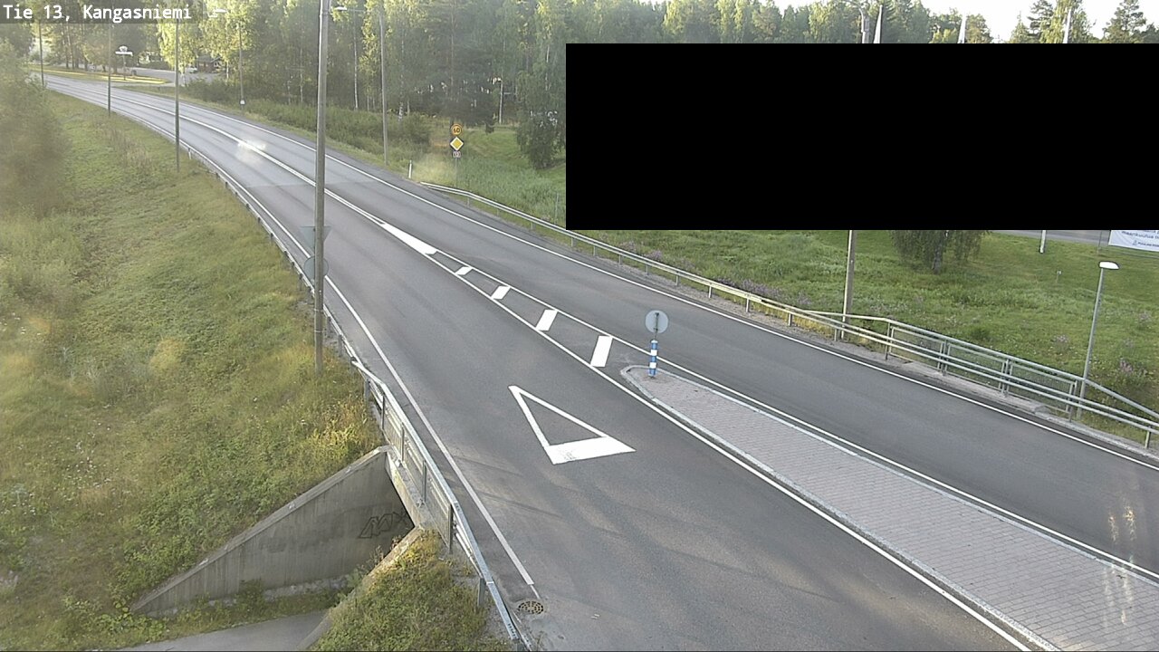 Weather Camera Image Road 13 Kangasniemi, Kangasniemi, Etelä-Savo