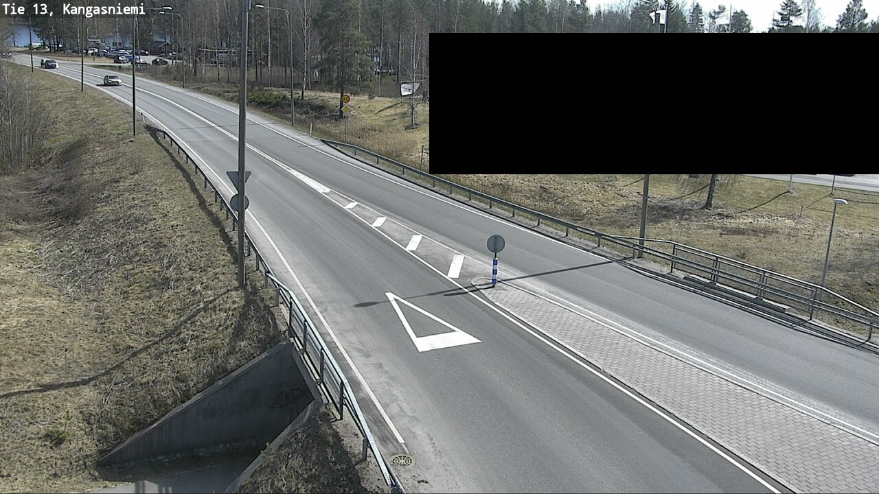 Weather Camera Image Väg 13 Kangasniemi, Kangasniemi, Etelä-Savo