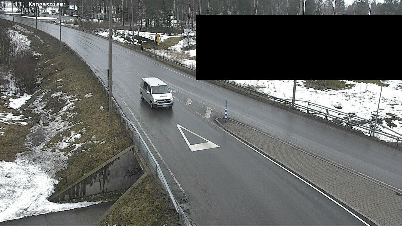 Weather Camera Image Road 13 Kangasniemi, Kangasniemi, Etelä-Savo