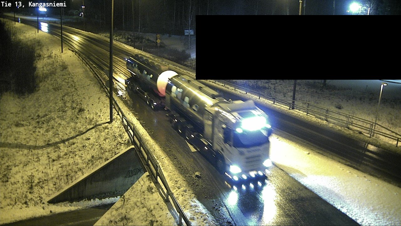 Weather Camera Image Väg 13 Kangasniemi, Kangasniemi, Etelä-Savo