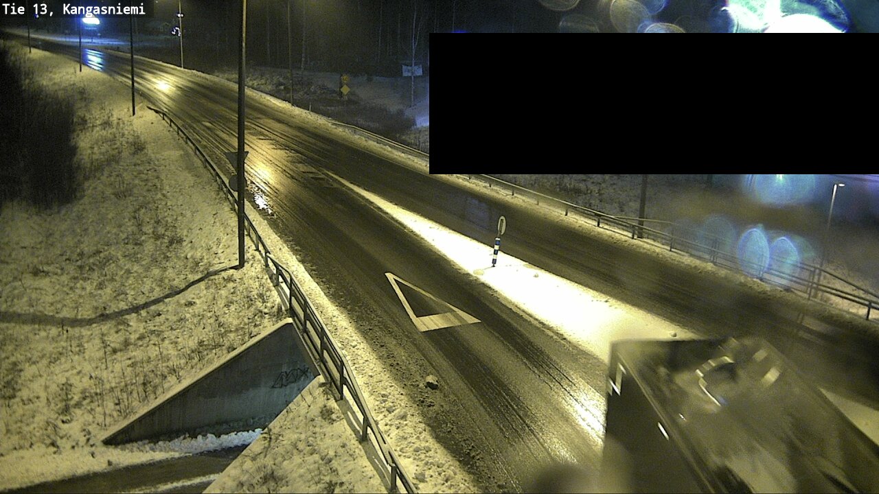 Weather Camera Image Väg 13 Kangasniemi, Kangasniemi, Etelä-Savo