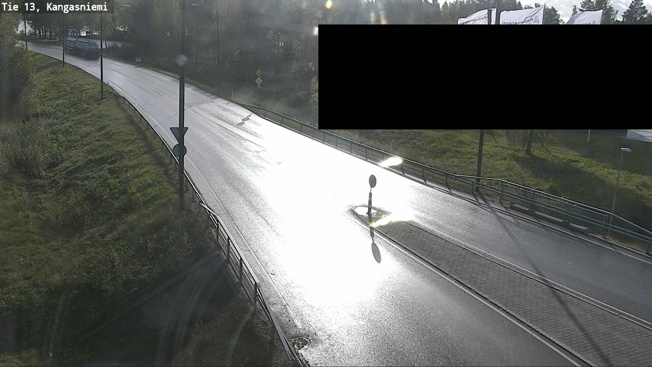 Weather Camera Image Väg 13 Kangasniemi, Kangasniemi, Etelä-Savo