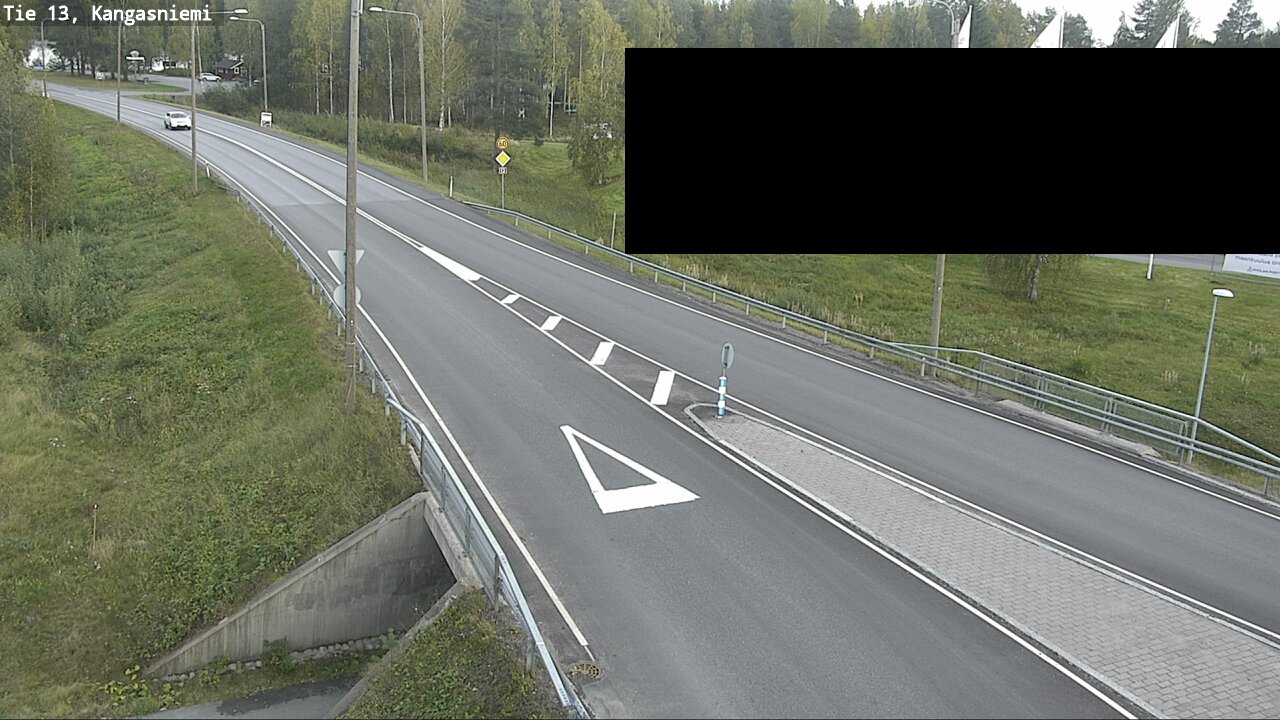 Weather Camera Image Road 13 Kangasniemi, Kangasniemi, Etelä-Savo