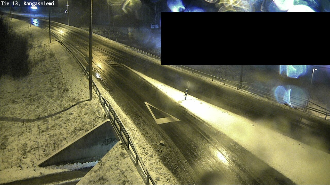Weather Camera Image Väg 13 Kangasniemi, Kangasniemi, Etelä-Savo