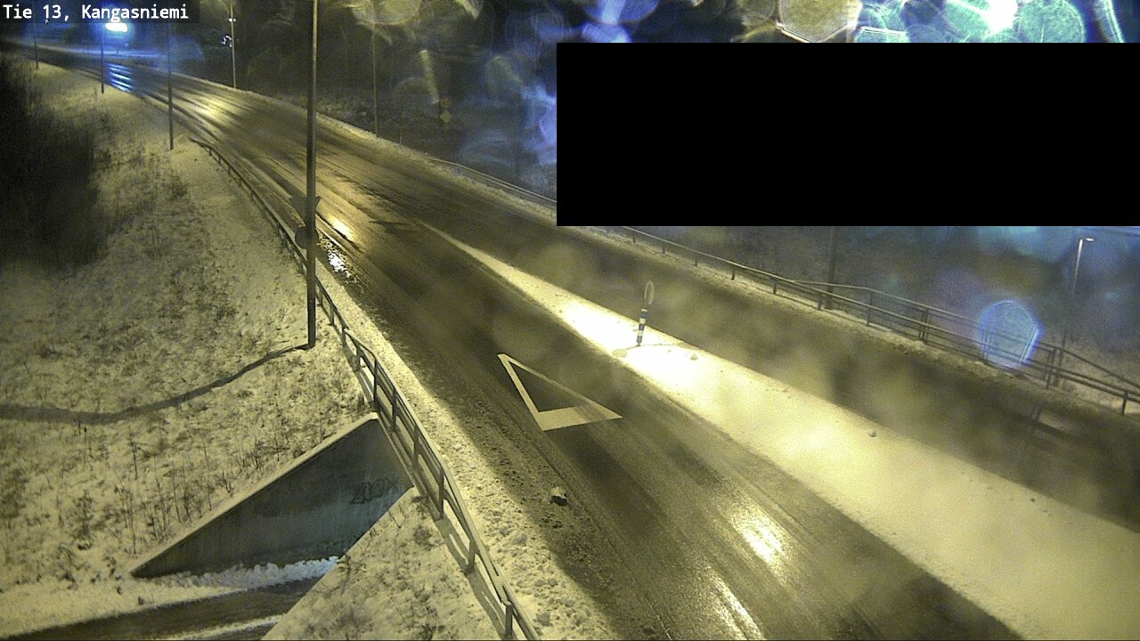 Weather Camera Image Väg 13 Kangasniemi, Kangasniemi, Etelä-Savo