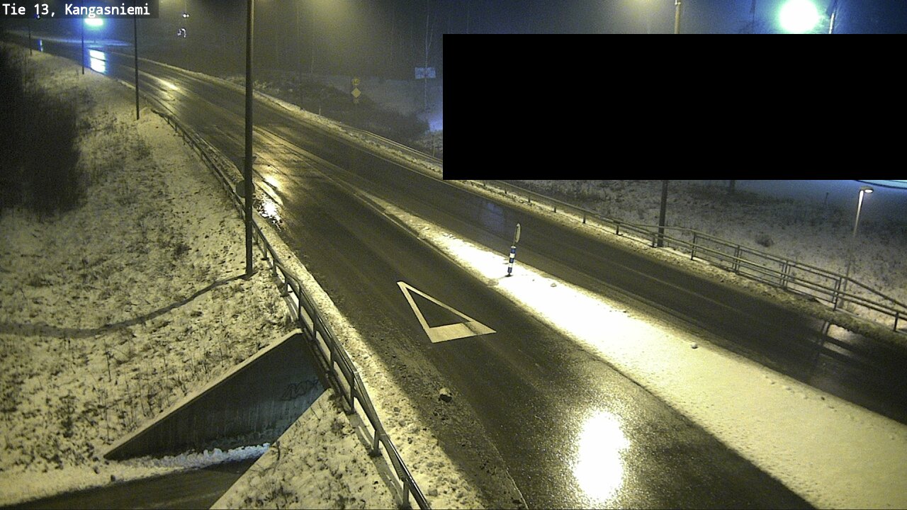 Weather Camera Image Väg 13 Kangasniemi, Kangasniemi, Etelä-Savo