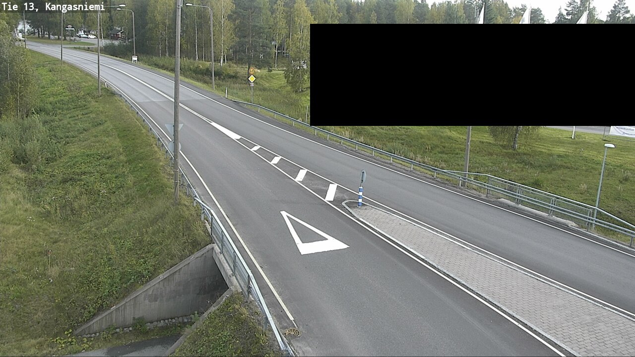 Weather Camera Image Road 13 Kangasniemi, Kangasniemi, Etelä-Savo
