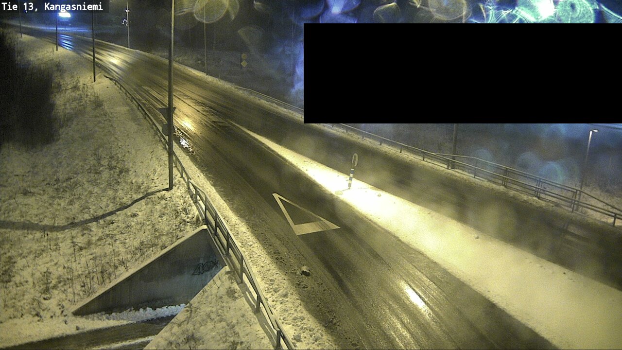Weather Camera Image Väg 13 Kangasniemi, Kangasniemi, Etelä-Savo