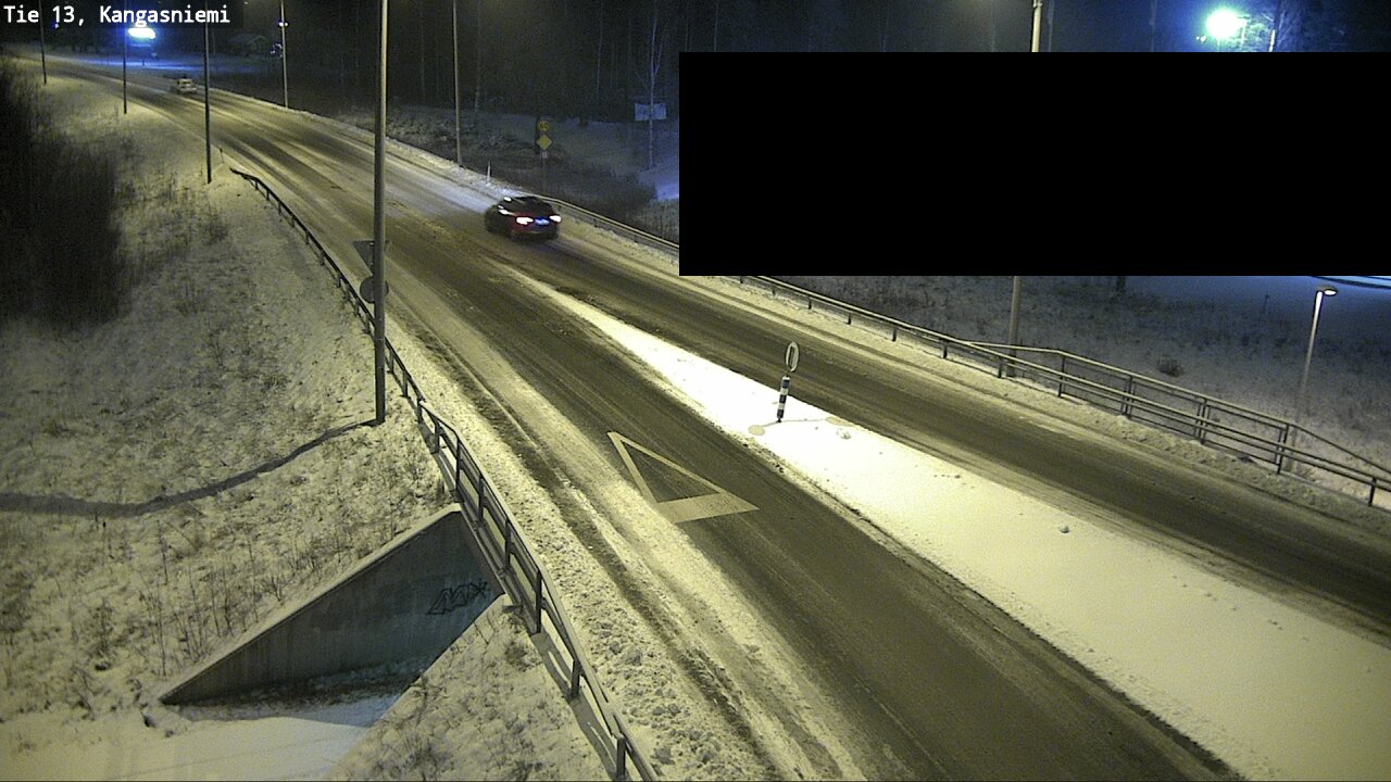 Weather Camera Image Väg 13 Kangasniemi, Kangasniemi, Etelä-Savo