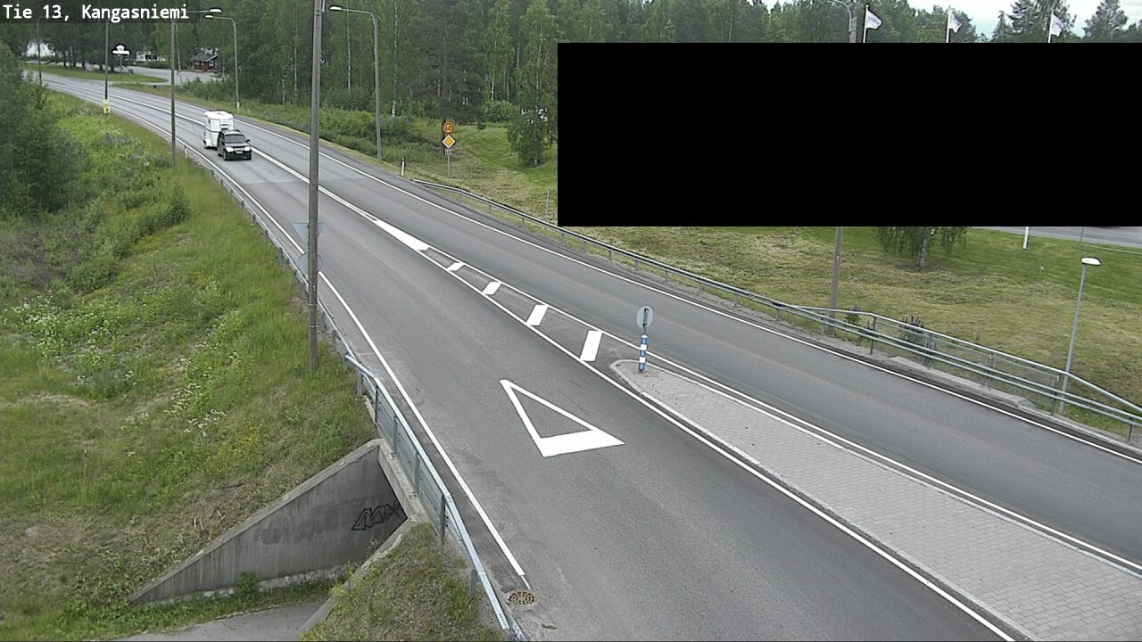 Kelikamerat Kuva Tie 13 Kangasniemi, Kangasniemi, Etelä-Savo