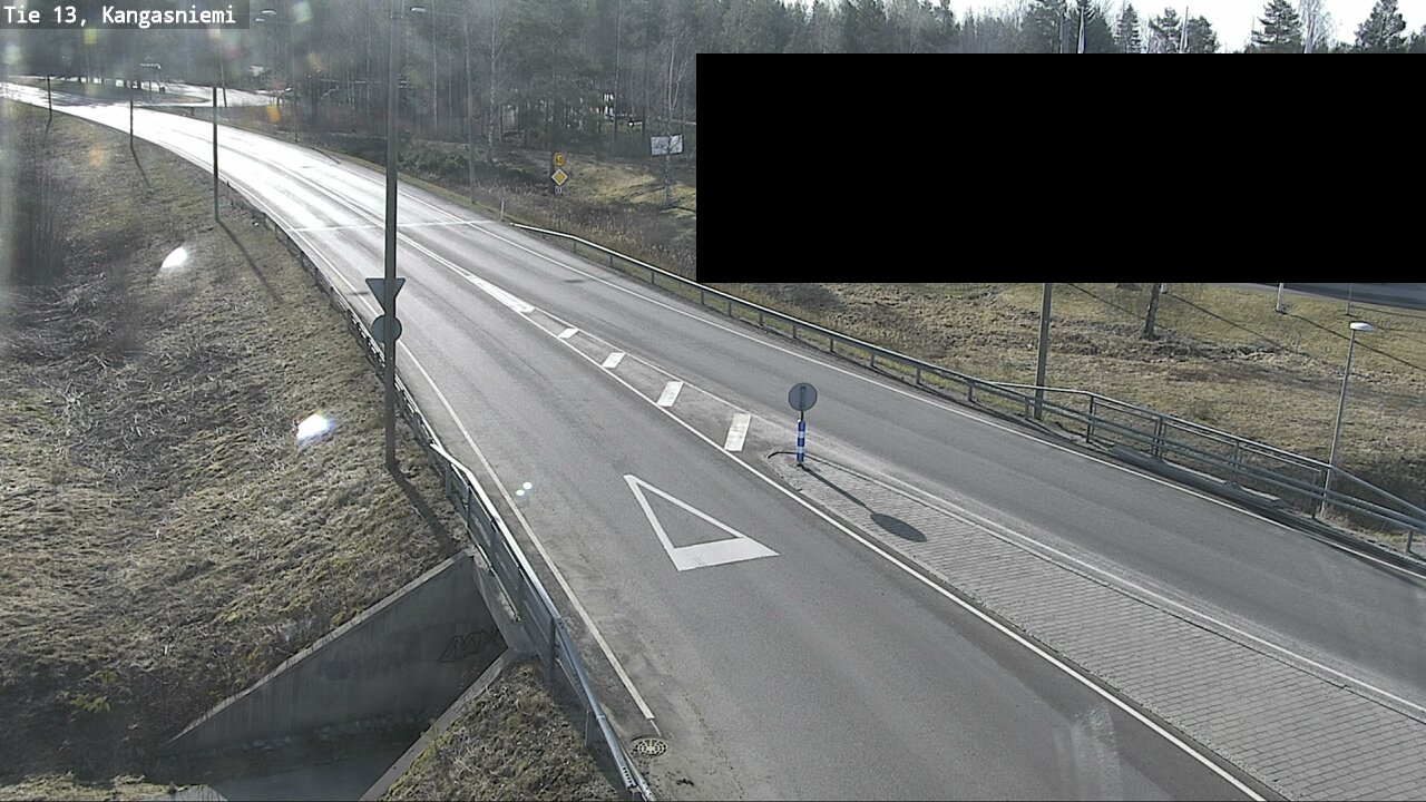 Weather Camera Image Väg 13 Kangasniemi, Kangasniemi, Etelä-Savo