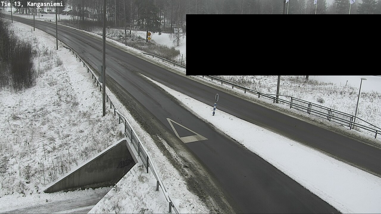 Weather Camera Image Väg 13 Kangasniemi, Kangasniemi, Etelä-Savo