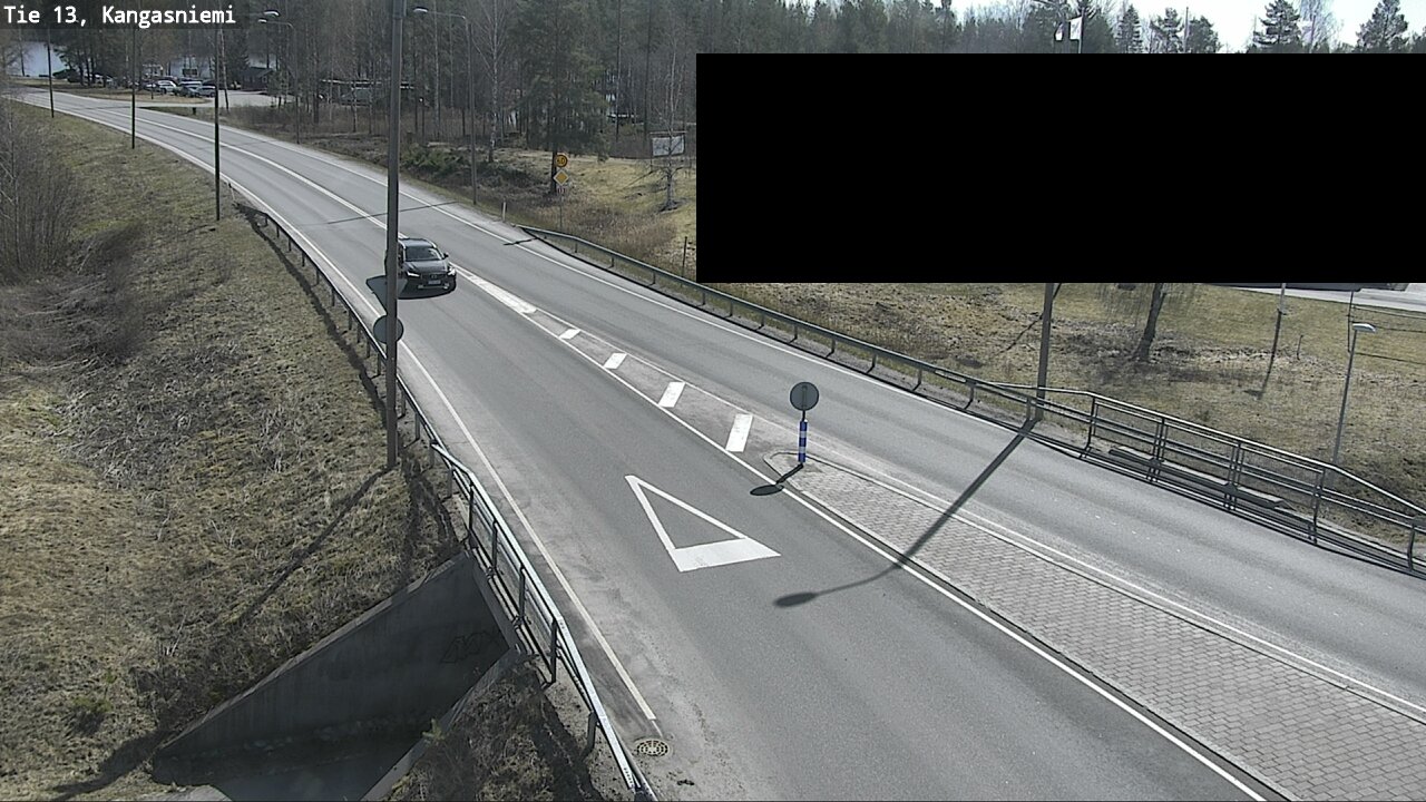 Weather Camera Image Väg 13 Kangasniemi, Kangasniemi, Etelä-Savo
