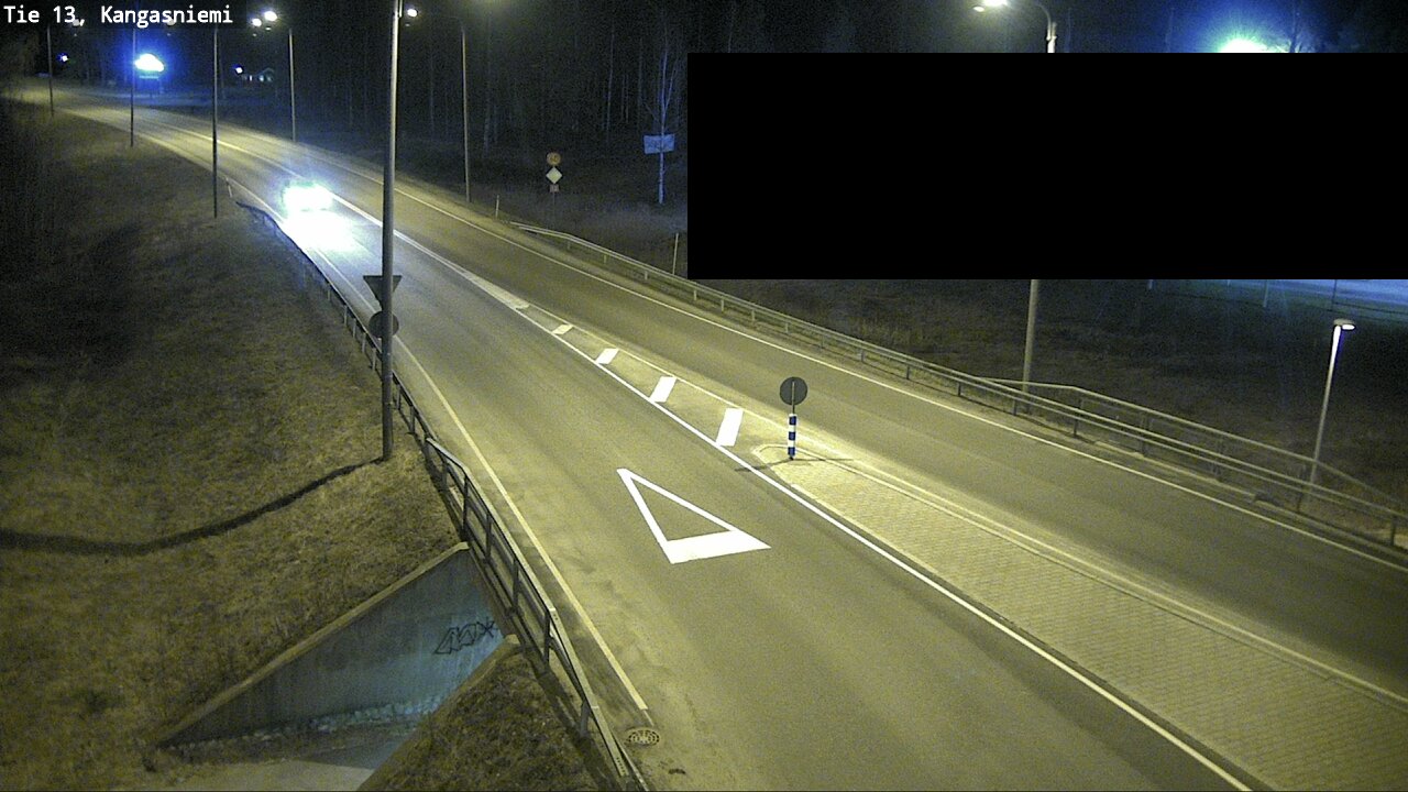 Weather Camera Image Väg 13 Kangasniemi, Kangasniemi, Etelä-Savo