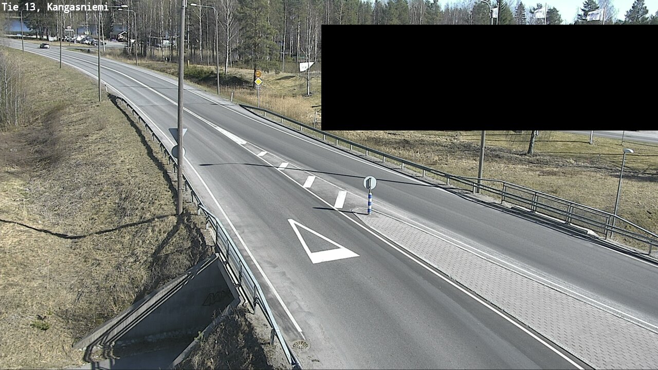 Weather Camera Image Väg 13 Kangasniemi, Kangasniemi, Etelä-Savo