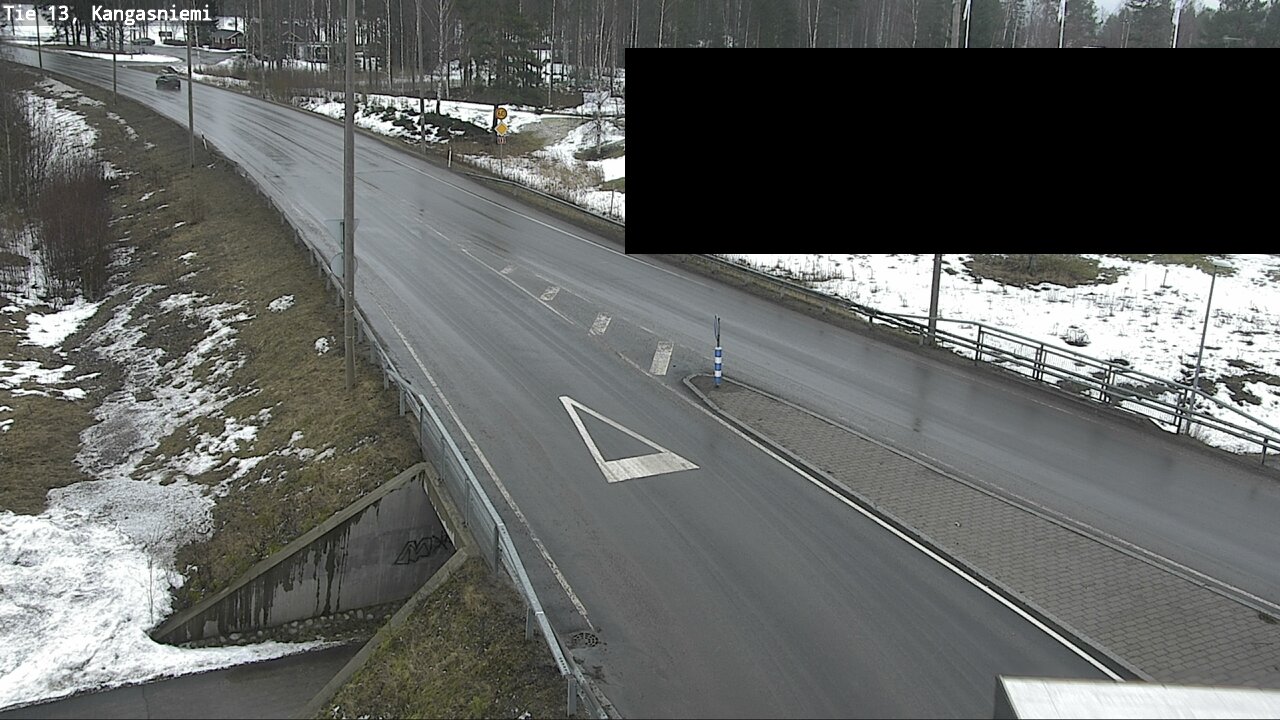 Weather Camera Image Road 13 Kangasniemi, Kangasniemi, Etelä-Savo