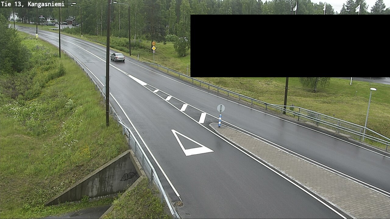 Weather Camera Image Väg 13 Kangasniemi, Kangasniemi, Etelä-Savo