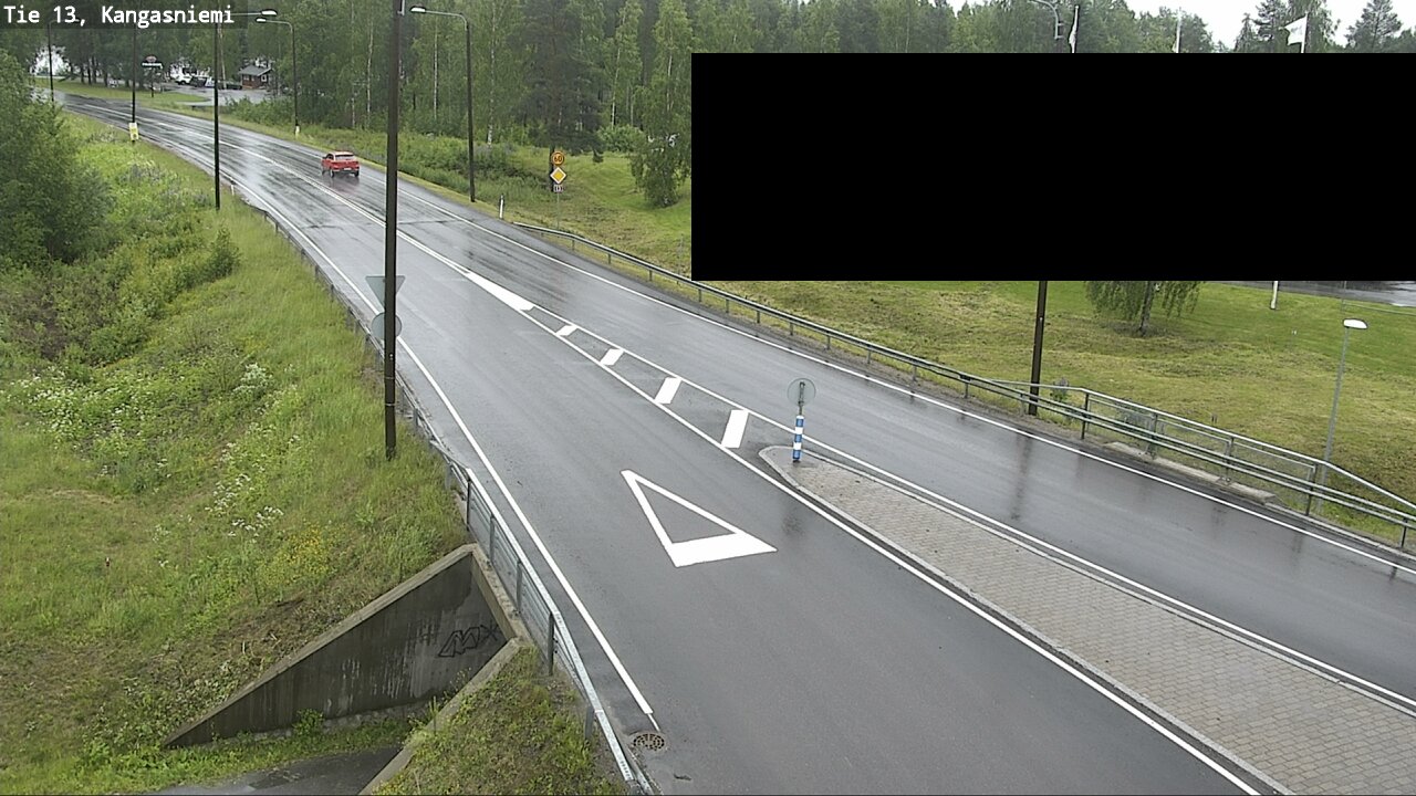 Weather Camera Image Väg 13 Kangasniemi, Kangasniemi, Etelä-Savo