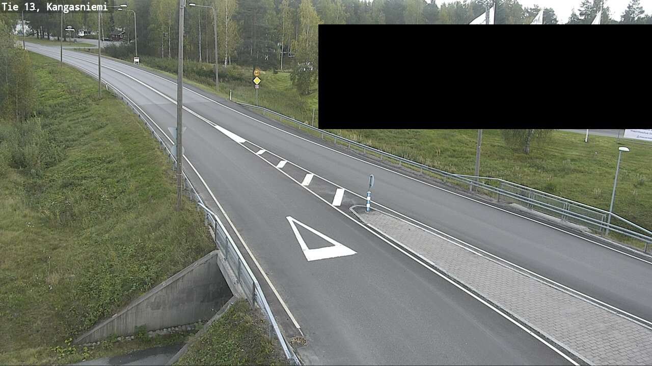 Weather Camera Image Road 13 Kangasniemi, Kangasniemi, Etelä-Savo
