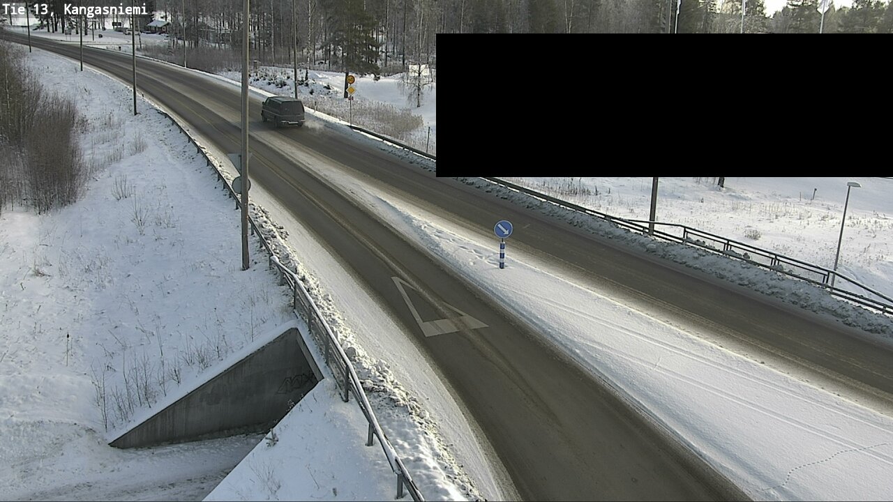 Weather Camera Image Road 13 Kangasniemi, Kangasniemi, Etelä-Savo