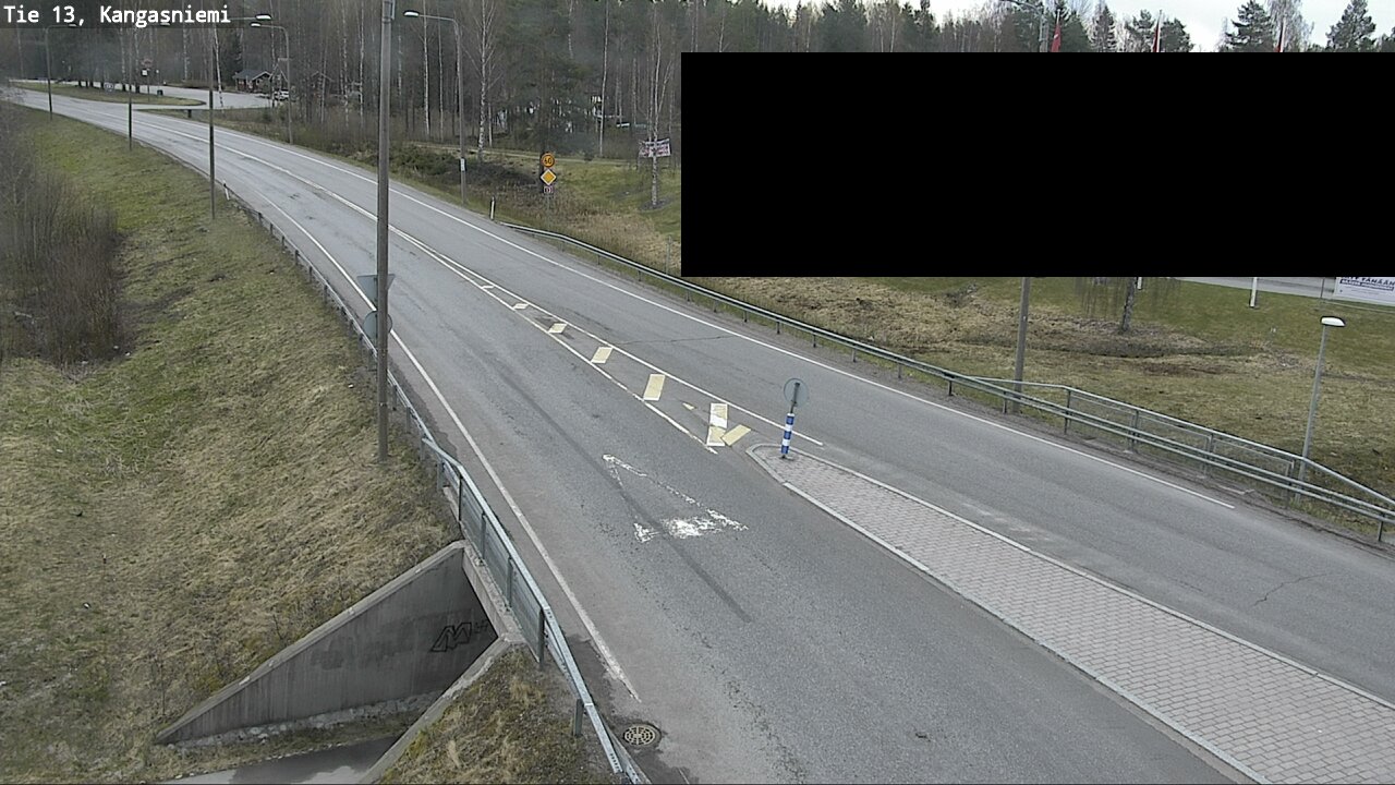 Weather Camera Image Road 13 Kangasniemi, Kangasniemi, Etelä-Savo
