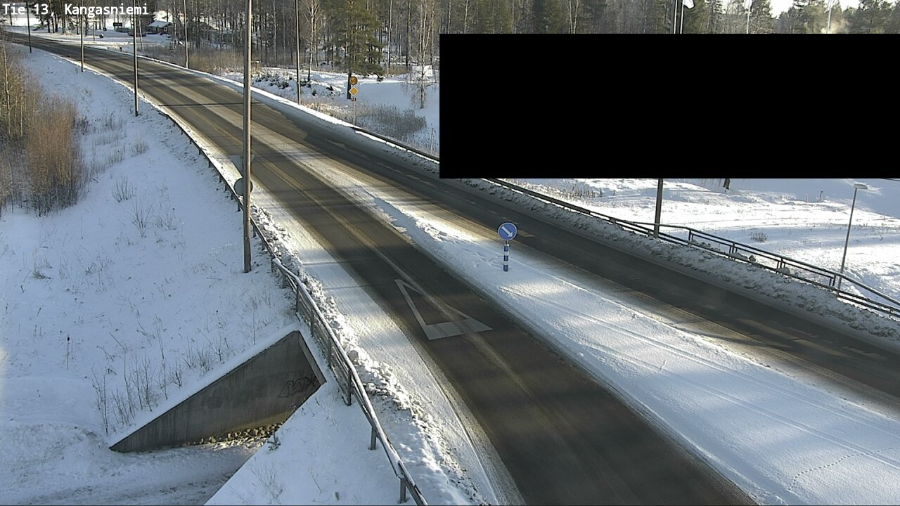 Weather Camera Image Road 13 Kangasniemi, Kangasniemi, Etelä-Savo