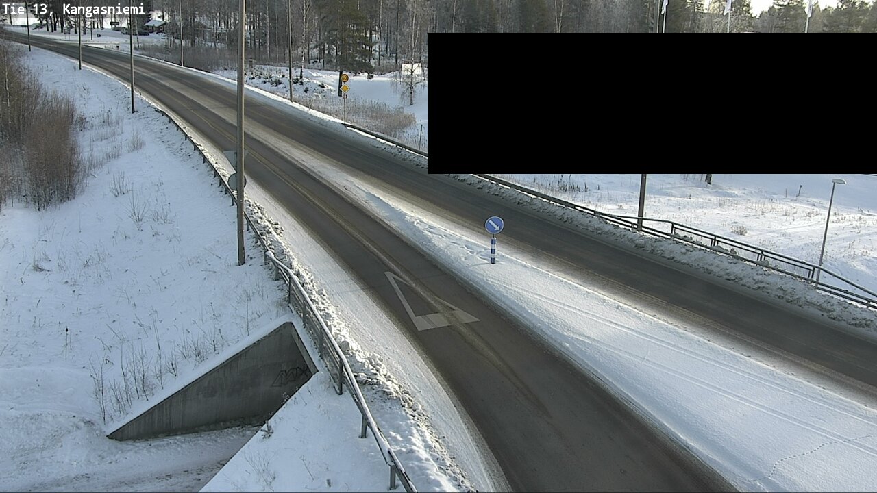 Weather Camera Image Road 13 Kangasniemi, Kangasniemi, Etelä-Savo